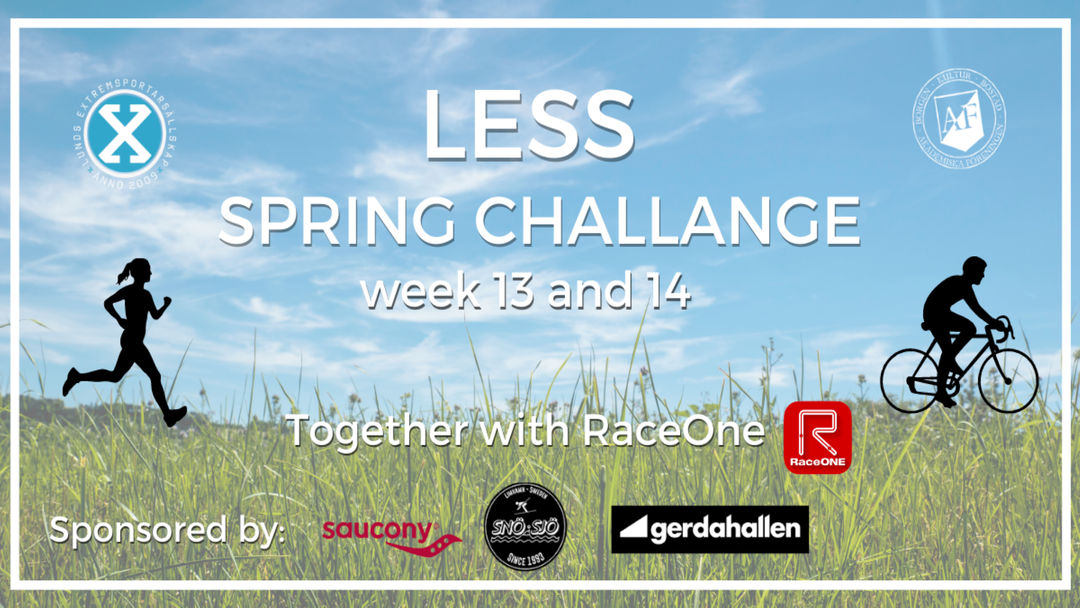 LESS Spring Challenge - One Hour Biking