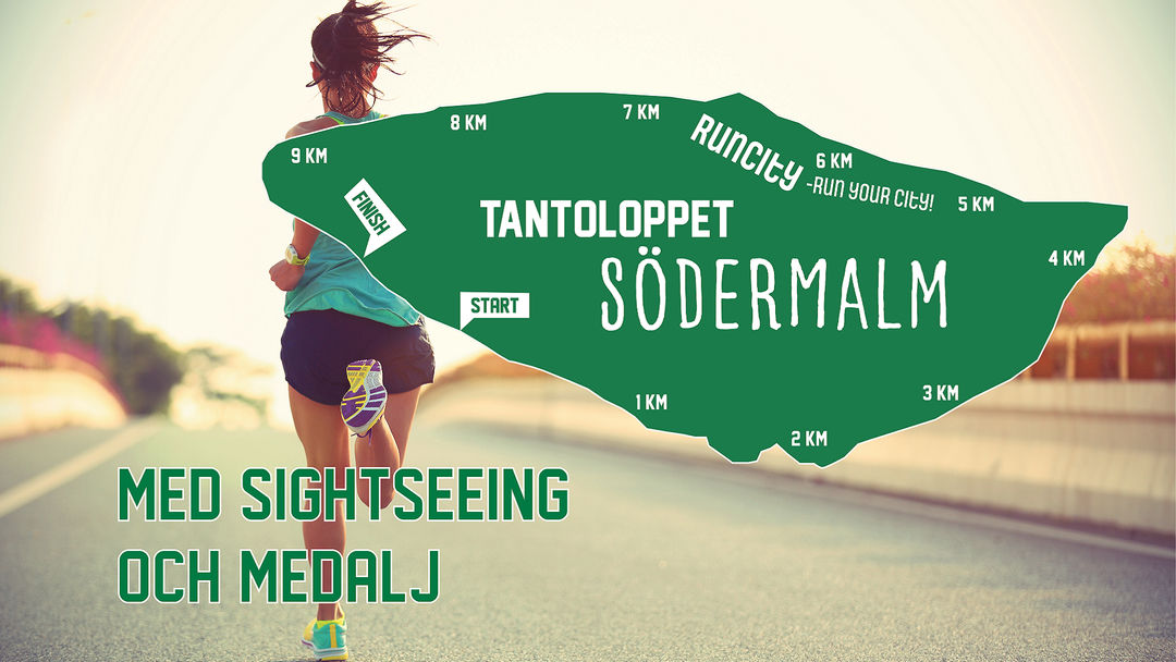 Tantoloppet - Södermalm  Runt - MED SIGHTSEEING!
